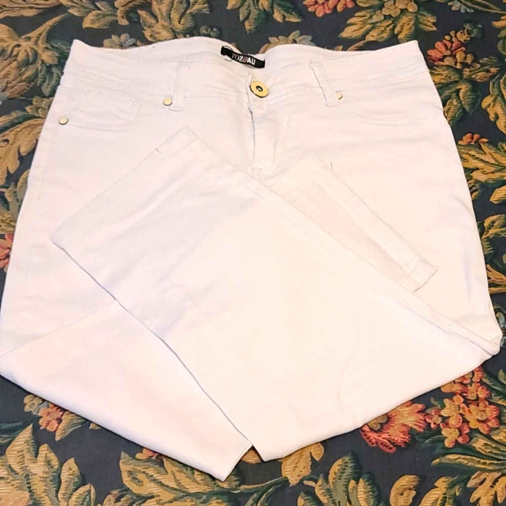 Denim Stretch Capri or Clam Digger